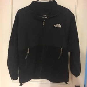 Youth North Face Black Denali Fleece Jacket